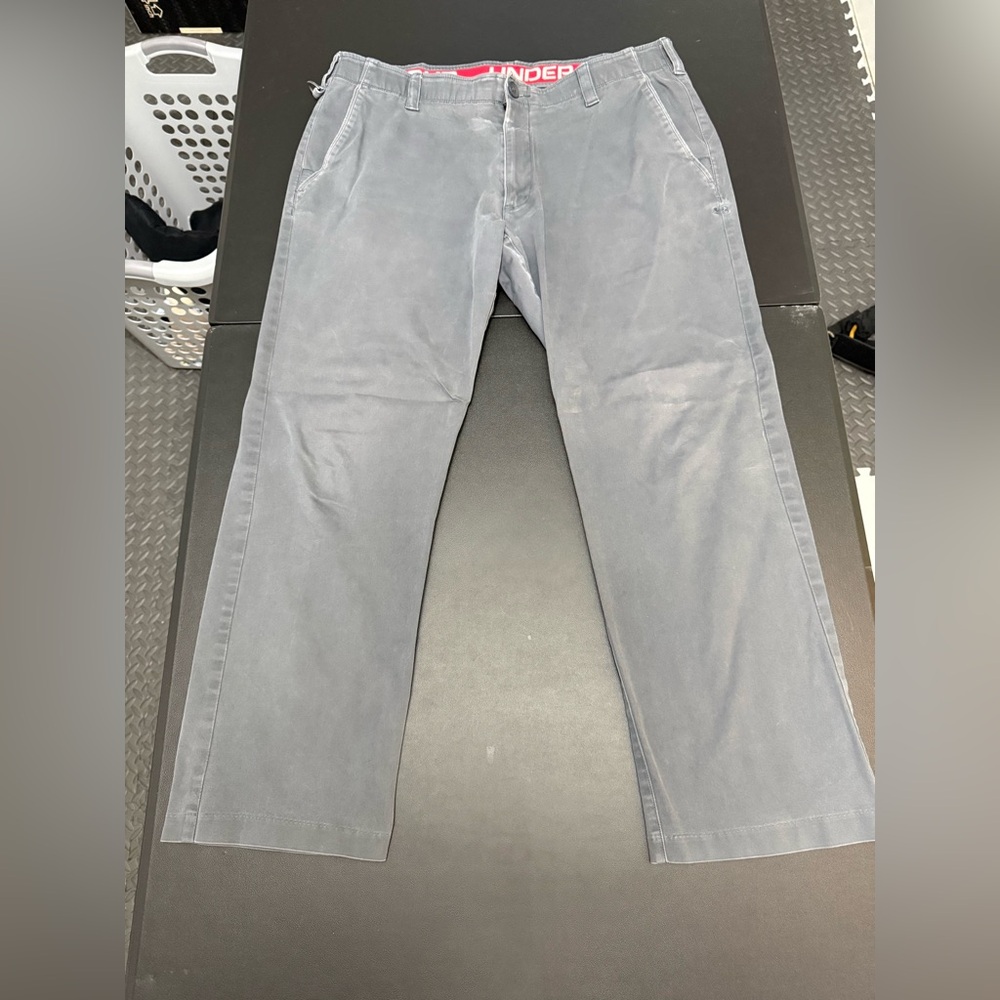 Under Armour Dark Gray Men's Pants 40 x 32